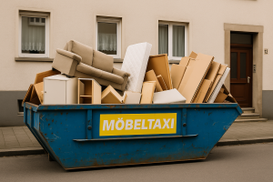 Entsorgung fachgerecht organisieren mit dem Möbeltaxi