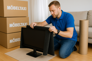Umzugsmaterialien mieten vom Möbeltaxi Mannheim