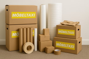 Umzugs- und Verpackungsmaterialien günstig mieten