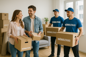 Jetzt umziehen mit dem Möbeltaxi